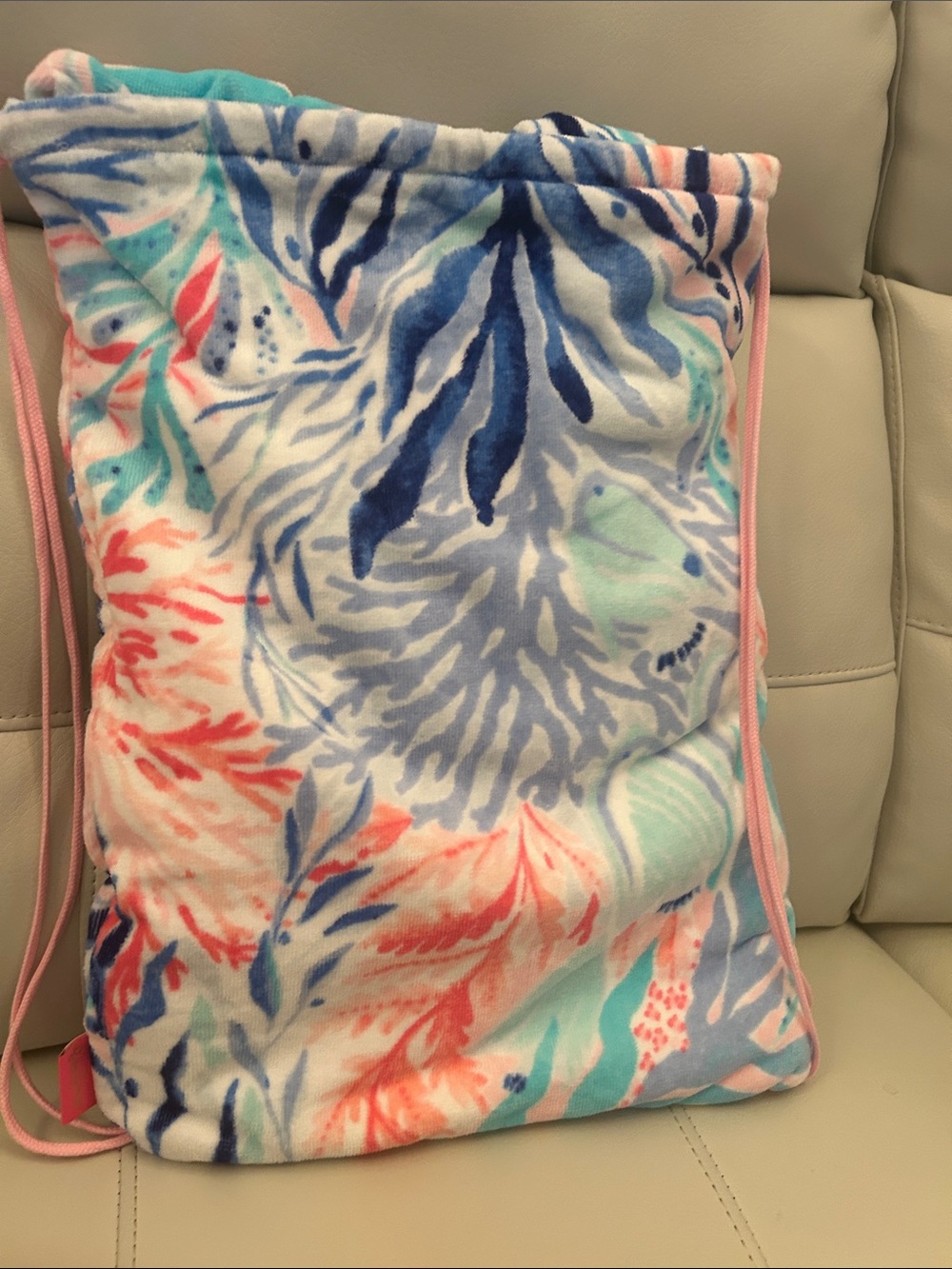 Lilly Pulitzer Towel Backpack NWT